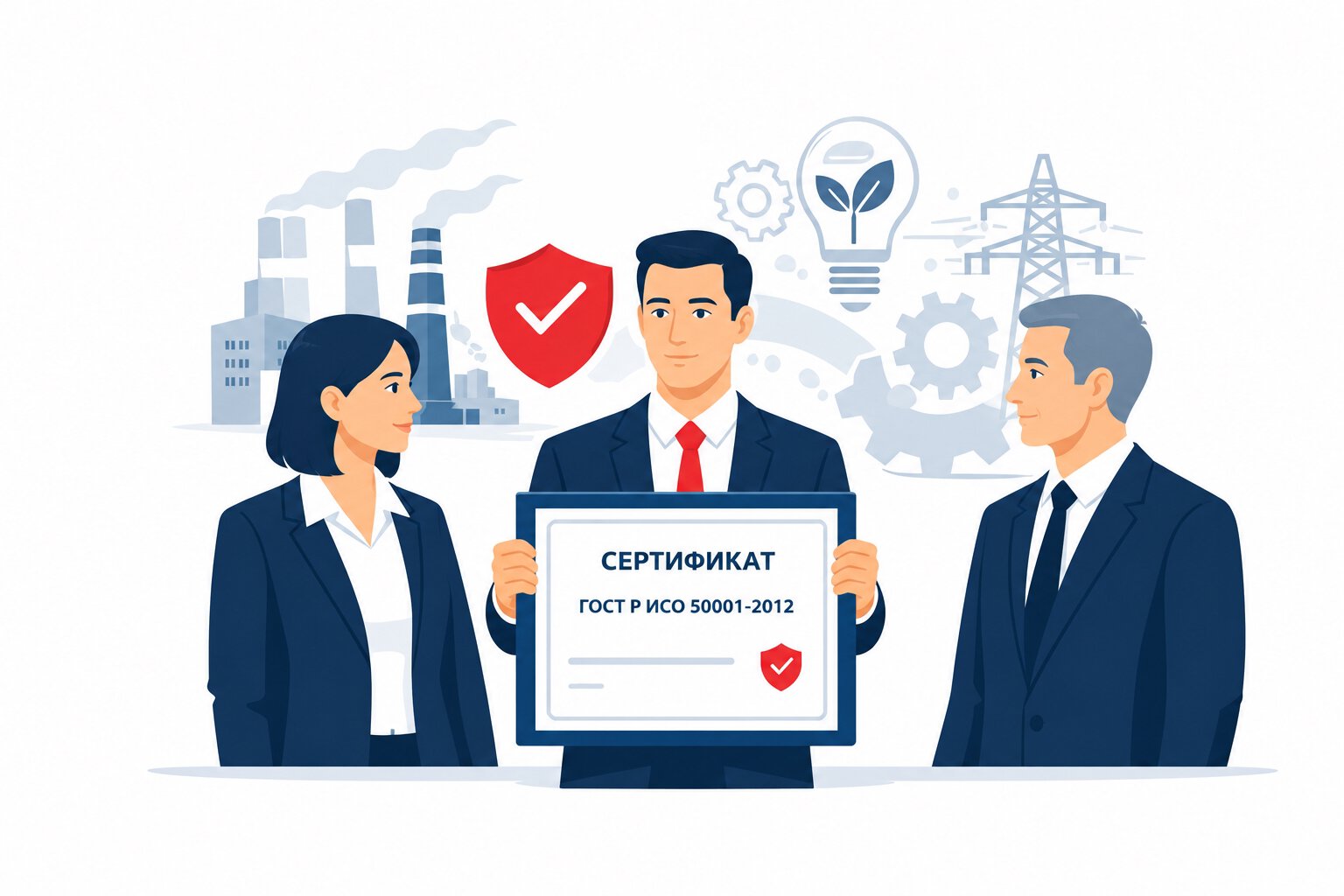 Оформление сертификата ГОСТ Р ИСО 50001-2012 в Судаке и по всему городскому округу Судак республики Крым