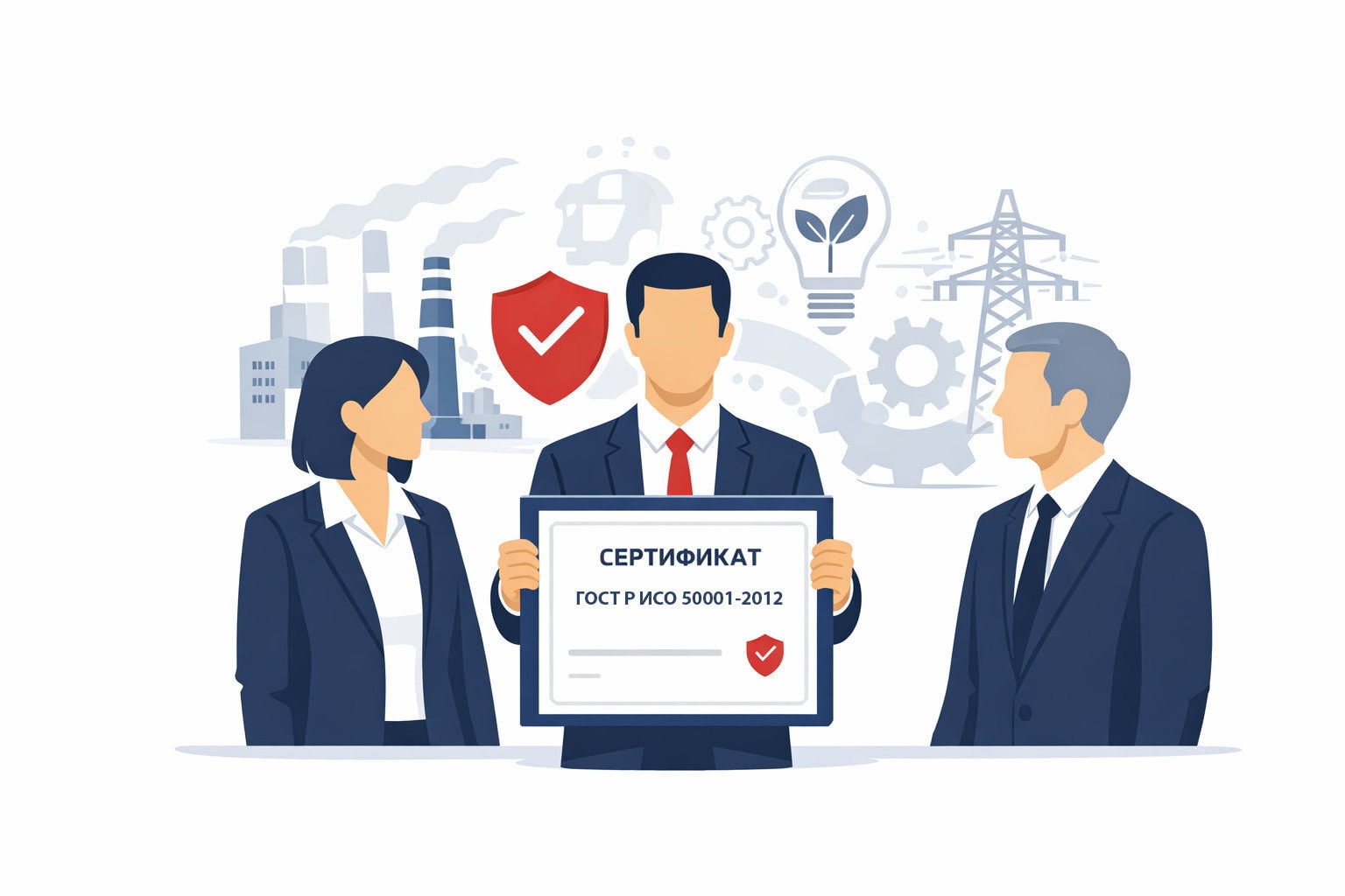 Оформление сертификата ГОСТ Р ИСО 50001-2012 в Судаке и по всему городскому округу Судак республики Крым